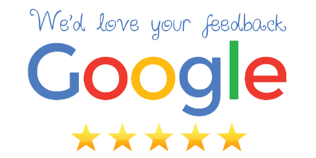 Clink link to leave is a Google Review