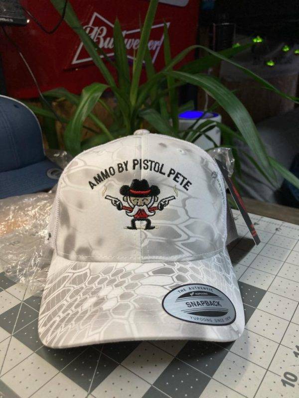 White Kryptek Wraith Pistol Pete Hat